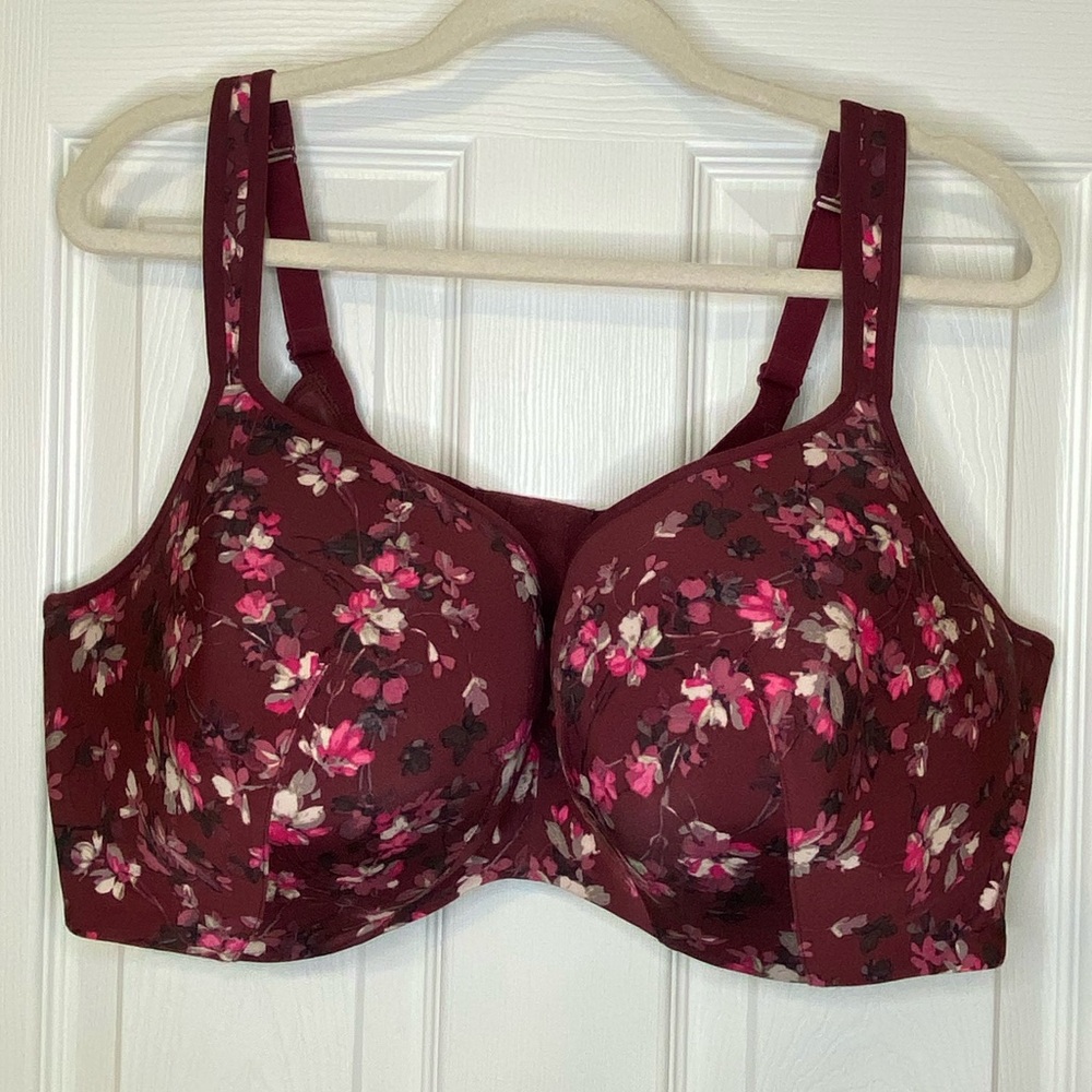Lane Bryant lightly lined balconette bra size 50DD